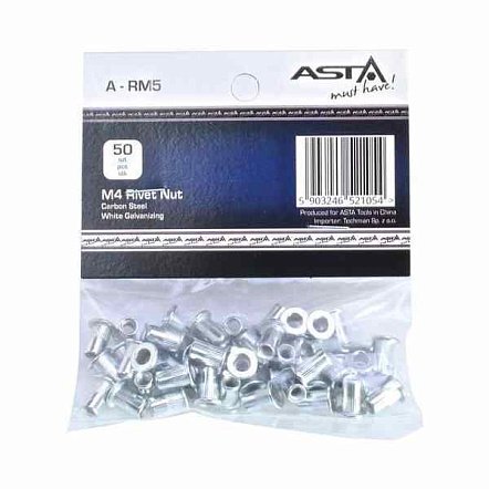 ASTA Заклепки резьбовые М5, 50 шт.